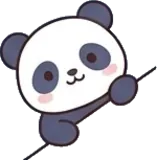 Panda sticker