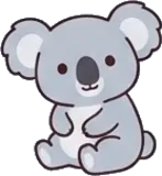 Koala sticker