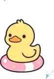 Duck sticker