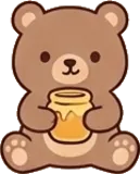 Bear sticker