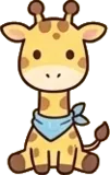 Giraffe sticker