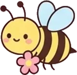 Bee sticker